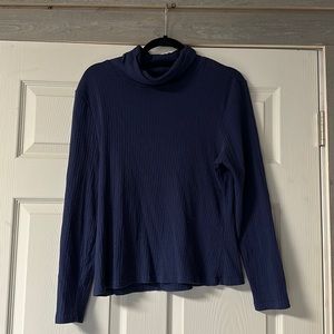 Navy Turtleneck